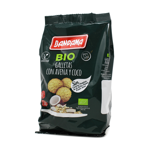 BIO Galletas Con Avena Y Coco Grupo Gourmets