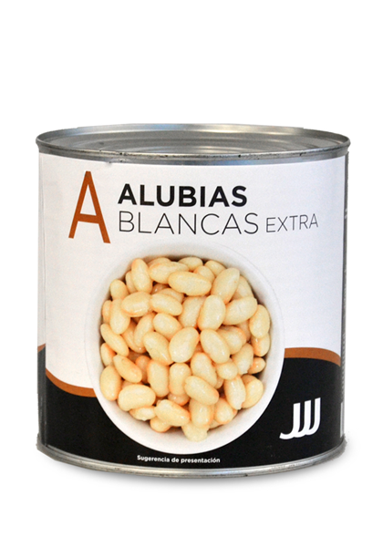 Alubias Blancas Lata Kg Grupo Gourmets