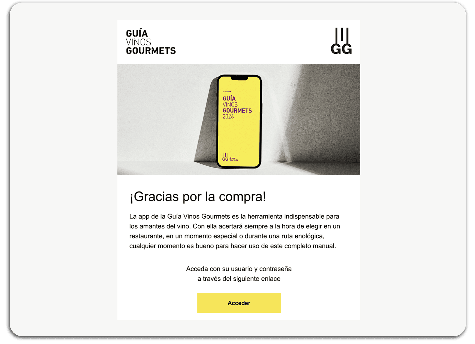 Revisa tu bandeja de entrada
