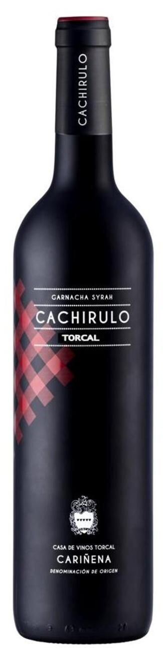 Garnacha-Syrah, tintada Botella expresivo. y serigrafiada. DOP tinto Grupo Vino 13.5º. Cariñena, | Muy Gourmets